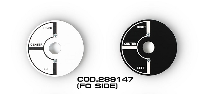 Fsc b737 steering tiller pro F/O indicator plates
